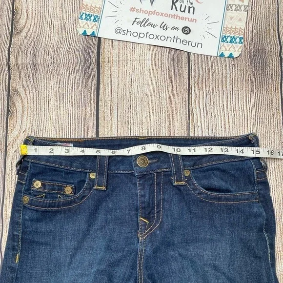 TRUE Religion Avery Straight Leg Jeans Size 28 - Picture 7 of 9